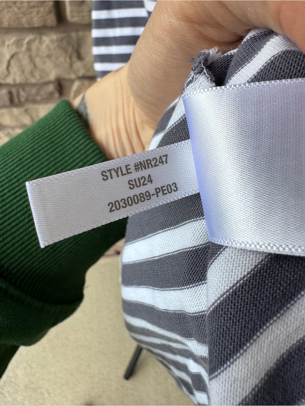 Madewell Structured Striped Muscle Tee - Picture 7 of 8